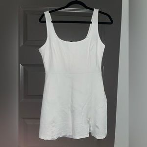 White Lulus Sleeveless Mini Dress size L
